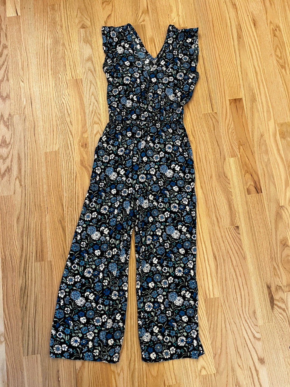 Loft Floral Jumpsuit